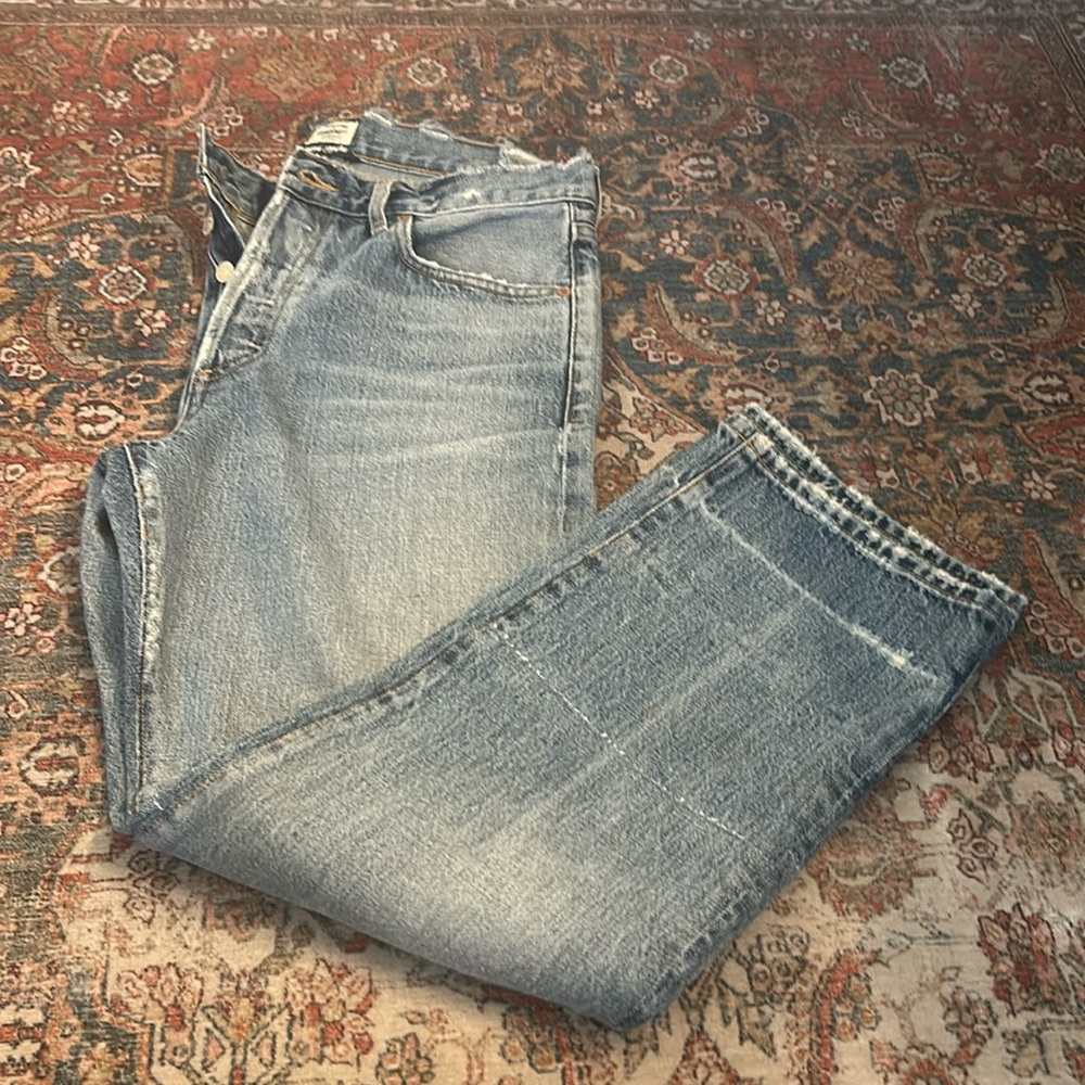 Citizens of Humanity size 27 high waist, button fly straight leg jeans